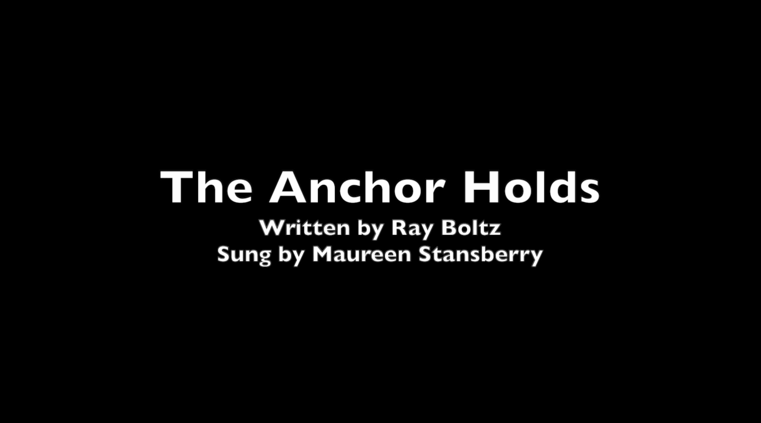 The Anchor Holds